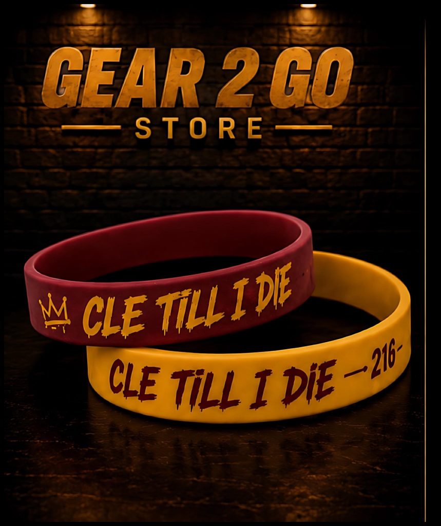 CLE Till I Die 216 Rubber Wristbands
