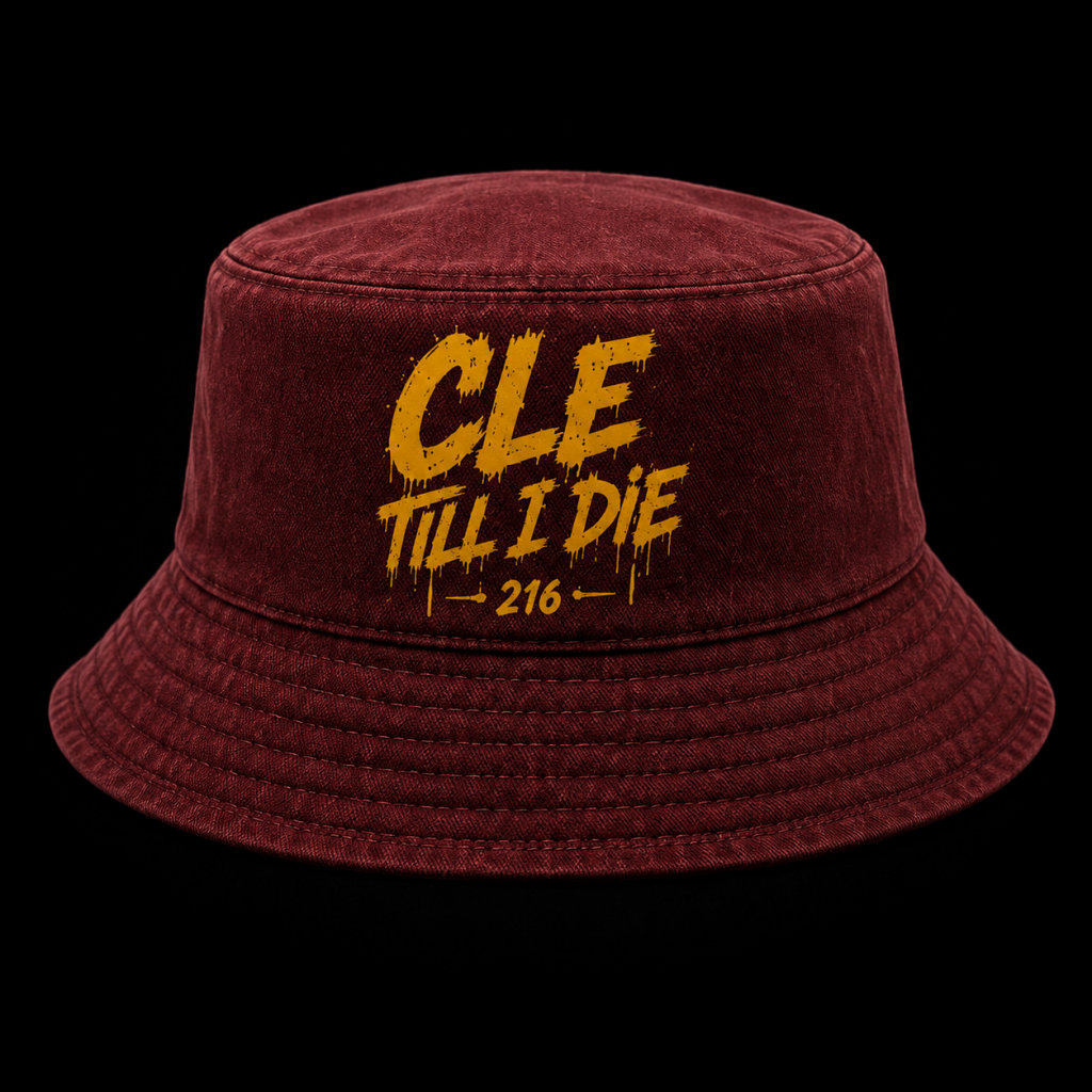 CLE Till I Die 216 Bucket Hat